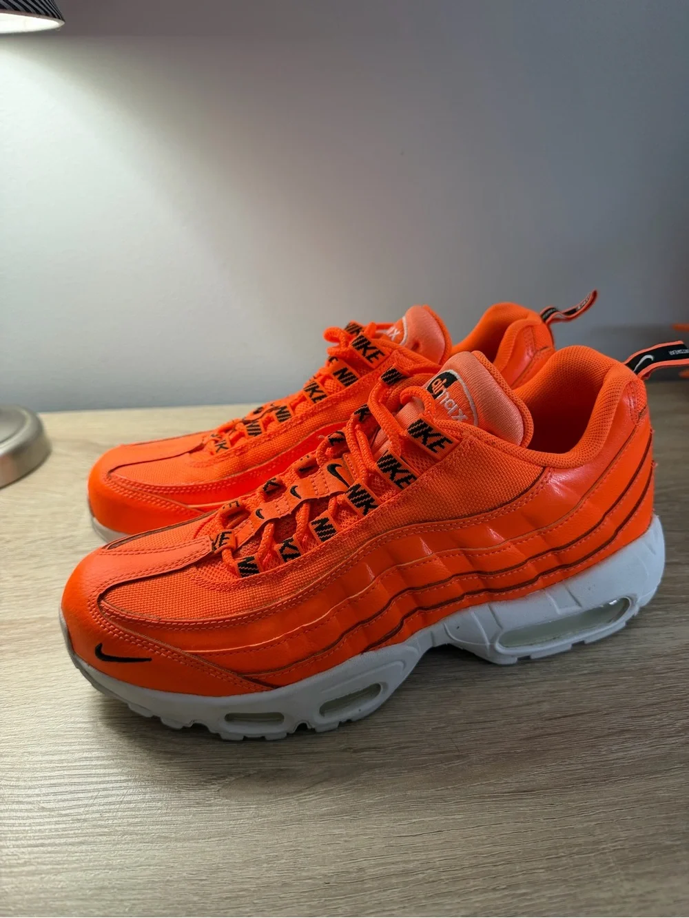 Nike Orange Air Max Sneakers - Orange
